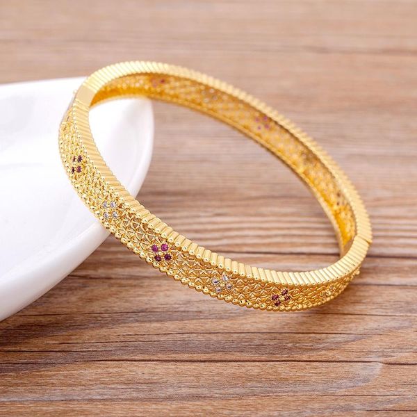 bangle luxury 14 styles jewelry gold color copper zircon bracelets & bangles female hollow crystal gift, Black
bangle luxury 14 styles jewelry gold color copper zircon bracelets & bangles female hollow crystal gift, Black