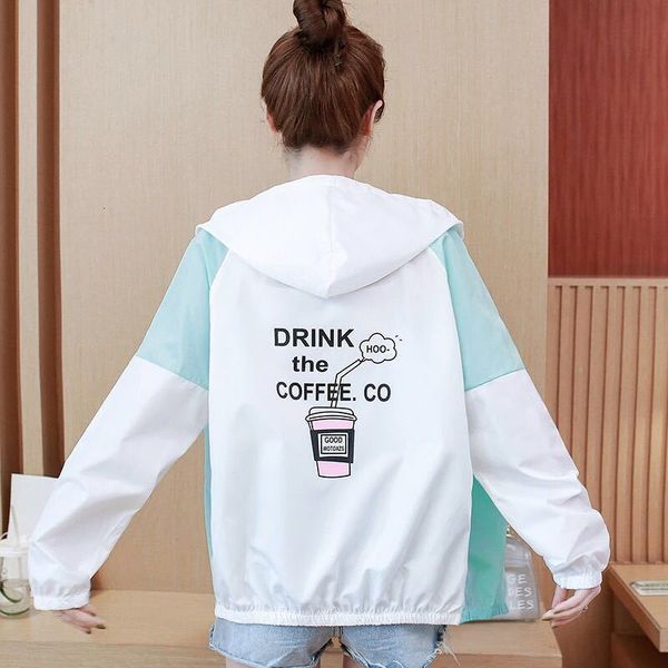 women's jackets zqlz spring jacket women thin windbreaker outwear female coat letter cartoon casual fashion hooded womens lp0s, Black;brown
women's jackets zqlz spring jacket women thin windbreaker outwear female coat letter cartoon casual fashion hooded womens lp0s, Black;brown