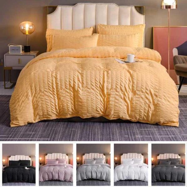solid color seersucker duvet cover bedding set japanese simple style pillowcase twin king full size for home sets
solid color seersucker duvet cover bedding set japanese simple style pillowcase twin king full size for home sets