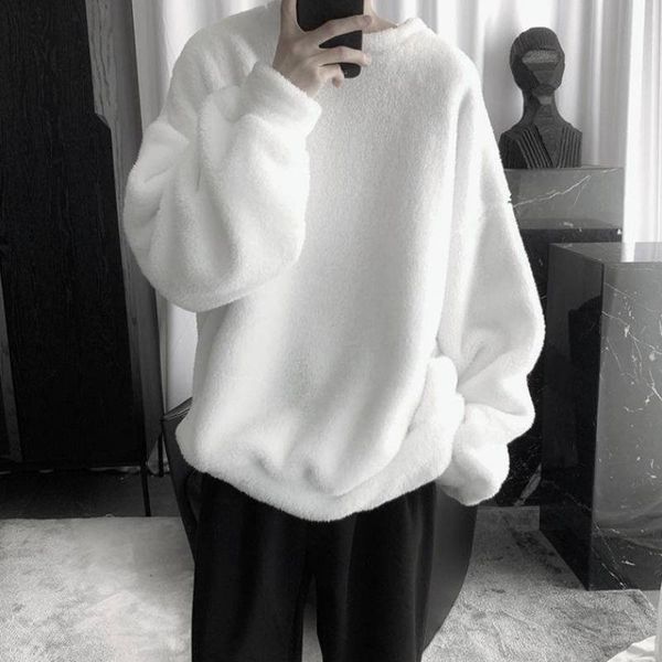plus velvet thick hoodie women warm fashion solid color casual o-neck sweatshirt men streetwear hip-hop loose pullover hoodies, White
plus velvet thick hoodie women warm fashion solid color casual o-neck sweatshirt men streetwear hip-hop loose pullover hoodies, White