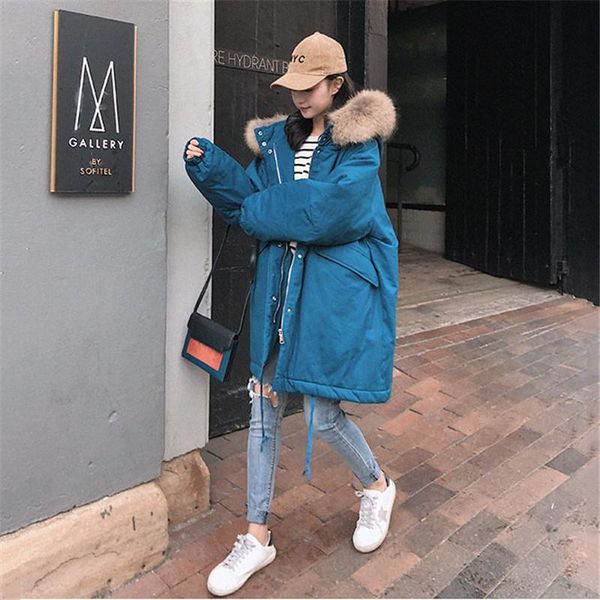 women's trench coats 2021 fashion winter korean cotton jacket female large size fur collar coat long loose pocket warm parkas yh240, Tan;black
women's trench coats 2021 fashion winter korean cotton jacket female large size fur collar coat long loose pocket warm parkas yh240, Tan;black