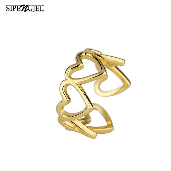 fashion gold silver color punk rings geometric smile butterfly finger open for women engagement jewelry cluster, Golden;silver
fashion gold silver color punk rings geometric smile butterfly finger open for women engagement jewelry cluster, Golden;silver