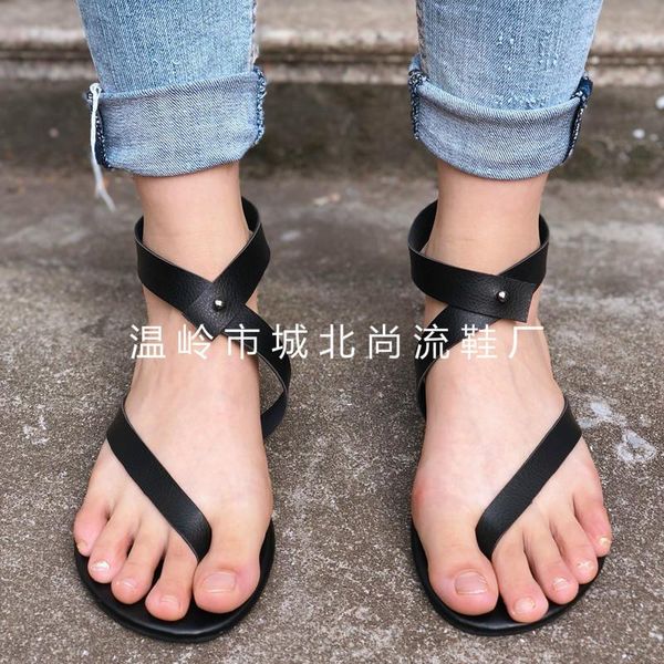 simple open toe flat rome women sandals cover heel solid rivet buckle strap summer casual 2021, Black
simple open toe flat rome women sandals cover heel solid rivet buckle strap summer casual 2021, Black
