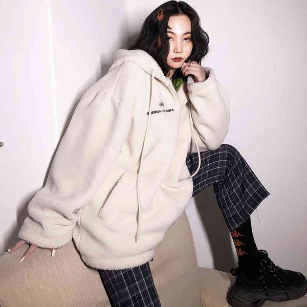 women's hoodies & sweatshirts big winter of women beige lamb terry fur coat feminine hair ring medium length with hood zipper female w4, Black
women's hoodies & sweatshirts big winter of women beige lamb terry fur coat feminine hair ring medium length with hood zipper female w4, Black