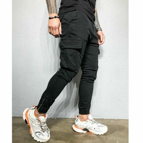 men's pants mens casual loose outdoor camping fishing game work cargo slacks long trousers, Black
men's pants mens casual loose outdoor camping fishing game work cargo slacks long trousers, Black