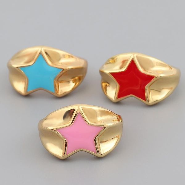 wedding rings colorful enamel chunky bohemian star for women wide gold plated eternity open band ring engagement drop, Slivery;golden
wedding rings colorful enamel chunky bohemian star for women wide gold plated eternity open band ring engagement drop, Slivery;golden