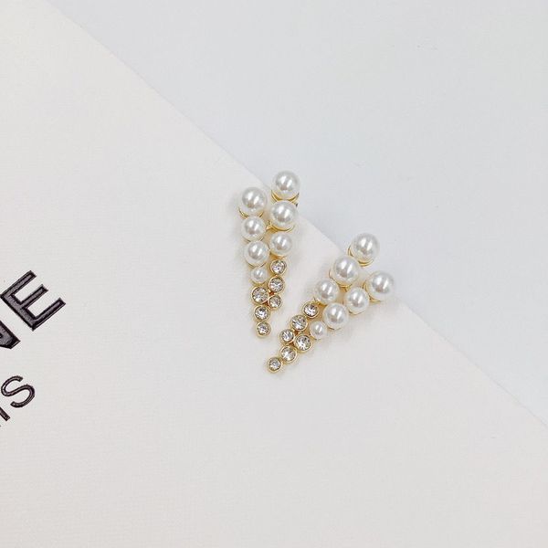 french celi new pearl studded sailin earrings elegant luxurys designers jewelry, Golden;silver
french celi new pearl studded sailin earrings elegant luxurys designers jewelry, Golden;silver