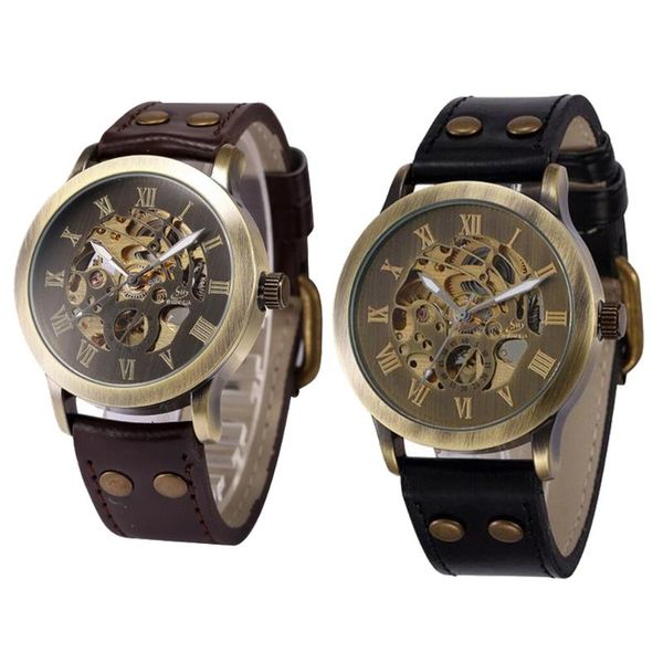 wristwatches vintage hollow dail deaign male watch automatic self-wind mechanical mens' watches stainless steel buckle banquet wristwat, Slivery;brown
wristwatches vintage hollow dail deaign male watch automatic self-wind mechanical mens' watches stainless steel buckle banquet wristwat, Slivery;brown