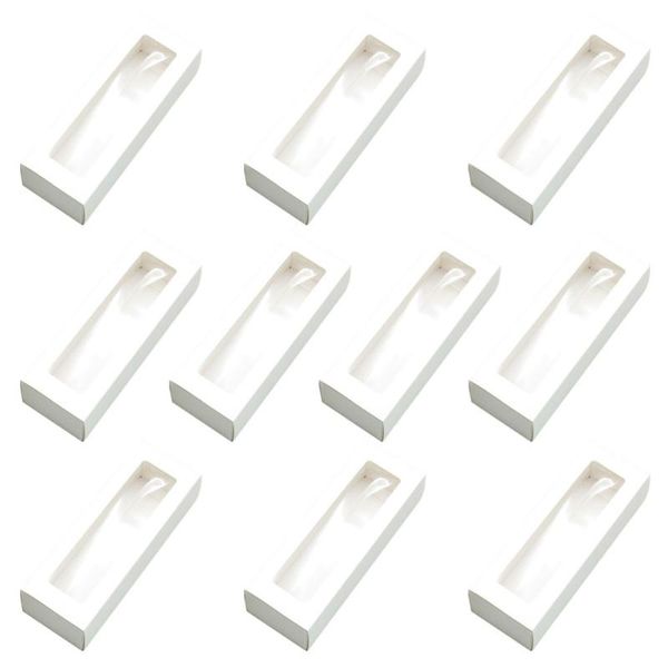 gift wrap 10pcs macaron pvc boxes with clear window paper packaging box cookie containers for home dessert shop (white paper, small)
gift wrap 10pcs macaron pvc boxes with clear window paper packaging box cookie containers for home dessert shop (white paper, small)