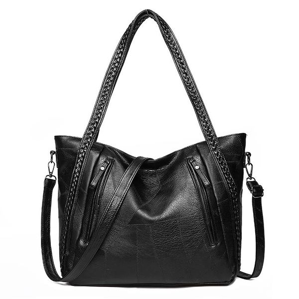 evening bags brand soft leather large pocket casual handbag women's shoulder bag capacity black brown
evening bags brand soft leather large pocket casual handbag women's shoulder bag capacity black brown
