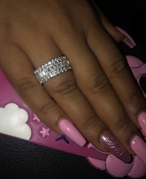 cluster rings luxurious 925 sterling silver white z gemstone ring finger shining square full diamond for woman fine jewelry gift, Golden;silver
cluster rings luxurious 925 sterling silver white z gemstone ring finger shining square full diamond for woman fine jewelry gift, Golden;silver
