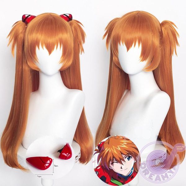 other event & party supplies asuka langley soryu eva long orange synthetic hair heat resistant with 2 ponytail clips + wig cap / prop h
other event & party supplies asuka langley soryu eva long orange synthetic hair heat resistant with 2 ponytail clips + wig cap / prop h