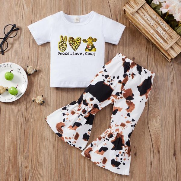clothing sets summer girls kids 2 pieces suit set letter print o-neck short sleeve tie-dye flared trousers outfit, White
clothing sets summer girls kids 2 pieces suit set letter print o-neck short sleeve tie-dye flared trousers outfit, White