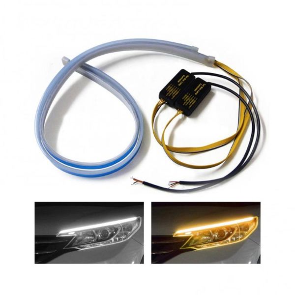 interior&external lights 2pcs 12v 60cm ultra-thin silicone car decoration led turn signal light strips
interior&external lights 2pcs 12v 60cm ultra-thin silicone car decoration led turn signal light strips