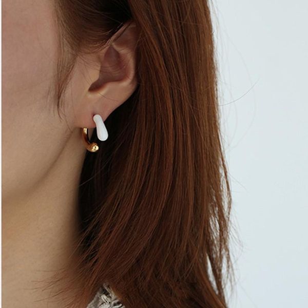 korea minimalist white drip glaze hit color irregular c-shape metal stud earrings for women girls jewelry gifts, Golden;silver
korea minimalist white drip glaze hit color irregular c-shape metal stud earrings for women girls jewelry gifts, Golden;silver