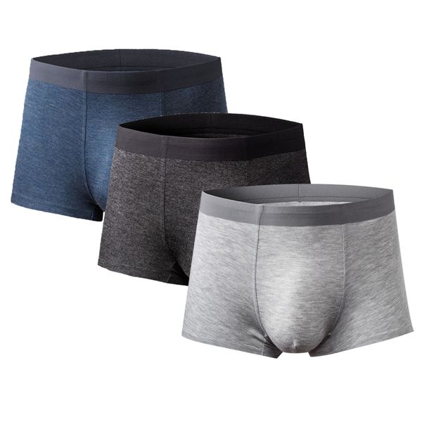 modal fabric solid color 3-piece ice silk seamless men's underwear one-piece boxer shorts fashion breathable u convex ice silk men', Black;white
modal fabric solid color 3-piece ice silk seamless men's underwear one-piece boxer shorts fashion breathable u convex ice silk men', Black;white