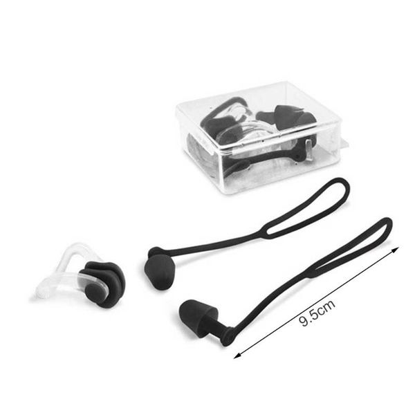 nose clip swimming waterproof silicone reusable ear plugs with string protector for outdoor adults kids diving surfing
nose clip swimming waterproof silicone reusable ear plugs with string protector for outdoor adults kids diving surfing
