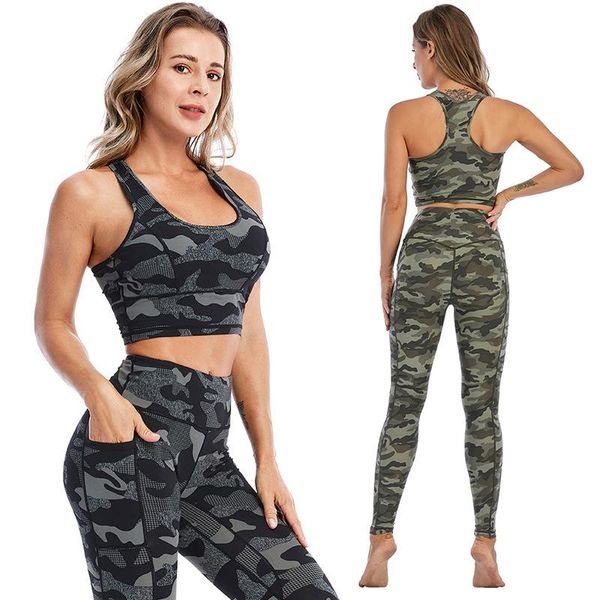 yoga outfit sport set women sportswear two piece gym clothes summer fitness sports suit camouflage print workout high waist tracksuit
yoga outfit sport set women sportswear two piece gym clothes summer fitness sports suit camouflage print workout high waist tracksuit