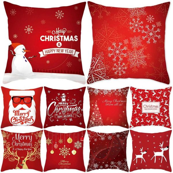 pillow case beautiful snowflake in red merry christmas gifts flax throw cushion cover home black friday
pillow case beautiful snowflake in red merry christmas gifts flax throw cushion cover home black friday
