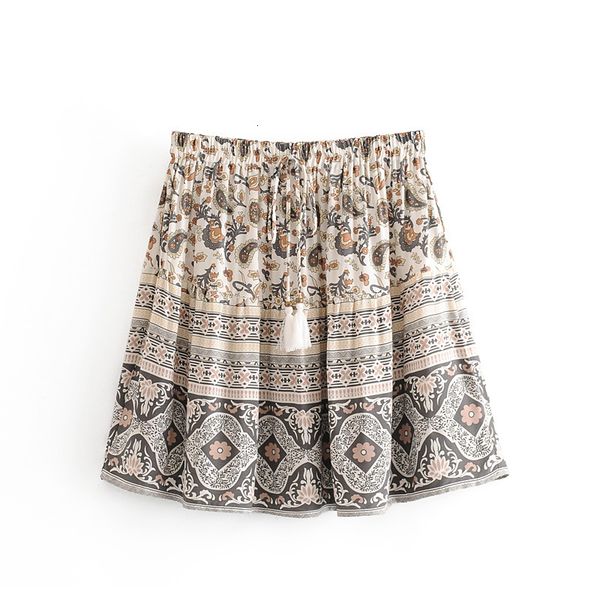 skirts women floral print bohemian beach spring summer rayon cotton tassel elastic waist casual short boho holiday mini 6rf0, Black
skirts women floral print bohemian beach spring summer rayon cotton tassel elastic waist casual short boho holiday mini 6rf0, Black