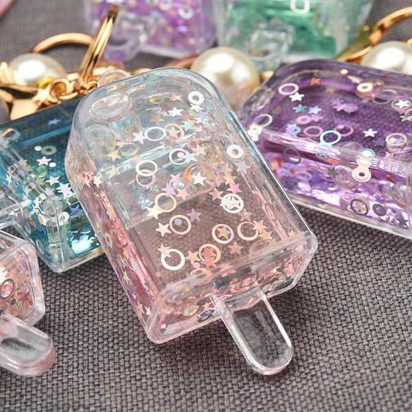 keychains summer creative liquid cream keychain cute floating milk bottle popsicle key chain for women men bag car pendant ring, Silver
keychains summer creative liquid cream keychain cute floating milk bottle popsicle key chain for women men bag car pendant ring, Silver