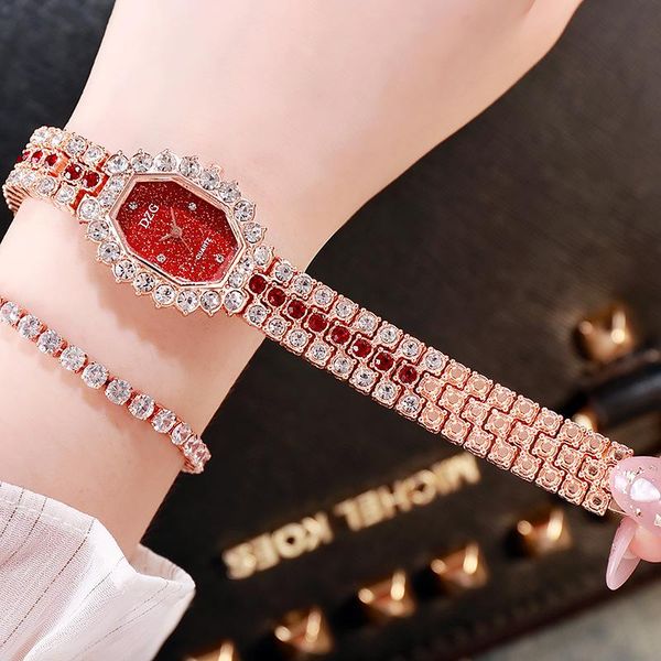 wristwatches -selling watch square inlaid crystal zircon female fashion casual starry sky lover souvenir gift, Slivery;brown
wristwatches -selling watch square inlaid crystal zircon female fashion casual starry sky lover souvenir gift, Slivery;brown
