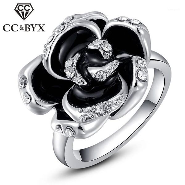 cluster rings flower ring black color rose for women trendy party accessories bijoux fashion jewelry valentine gift 5221, Golden;silver
cluster rings flower ring black color rose for women trendy party accessories bijoux fashion jewelry valentine gift 5221, Golden;silver