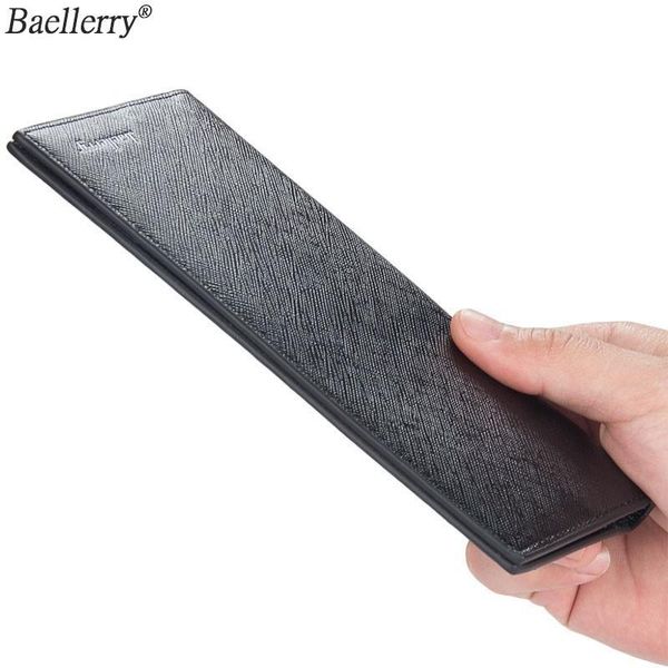 wallets baellerry casual slim mens wallet of leather soft male clutch money bag small pocket man purse thin luxury, Red;black
wallets baellerry casual slim mens wallet of leather soft male clutch money bag small pocket man purse thin luxury, Red;black