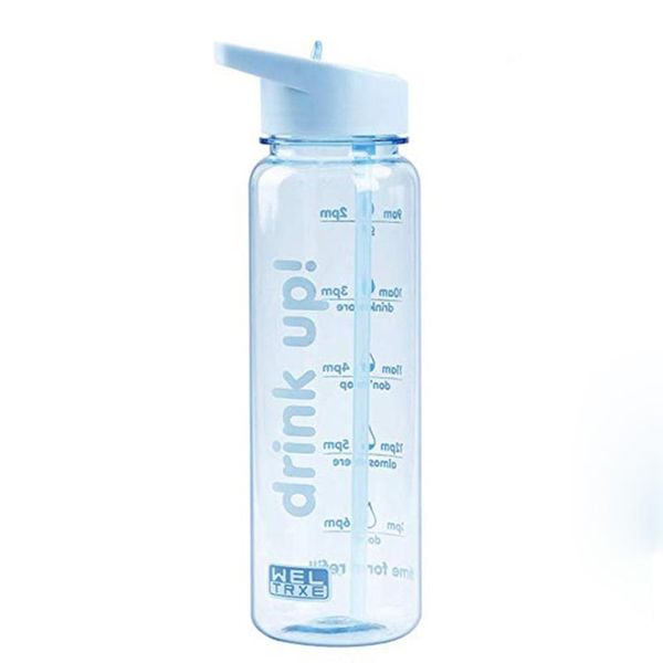 water bottle 720ml sports large capacity silicone straw outdoor gym kettle hv99 
water bottle 720ml sports large capacity silicone straw outdoor gym kettle hv99