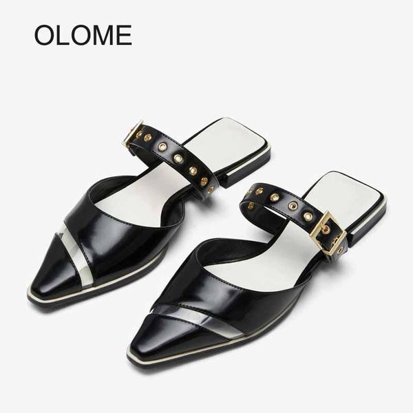 slippers 2021 summer shoes women fashion brand mules elegant ladies pointed metal female soft chaussures zapatos de mujer, Black
slippers 2021 summer shoes women fashion brand mules elegant ladies pointed metal female soft chaussures zapatos de mujer, Black