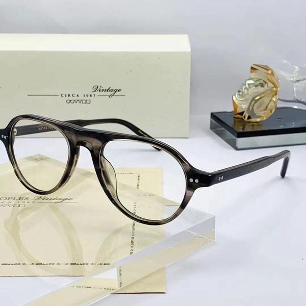 fashion sunglasses frames acetate glasses frame men and women retro oval type myopia reading, Black
fashion sunglasses frames acetate glasses frame men and women retro oval type myopia reading, Black