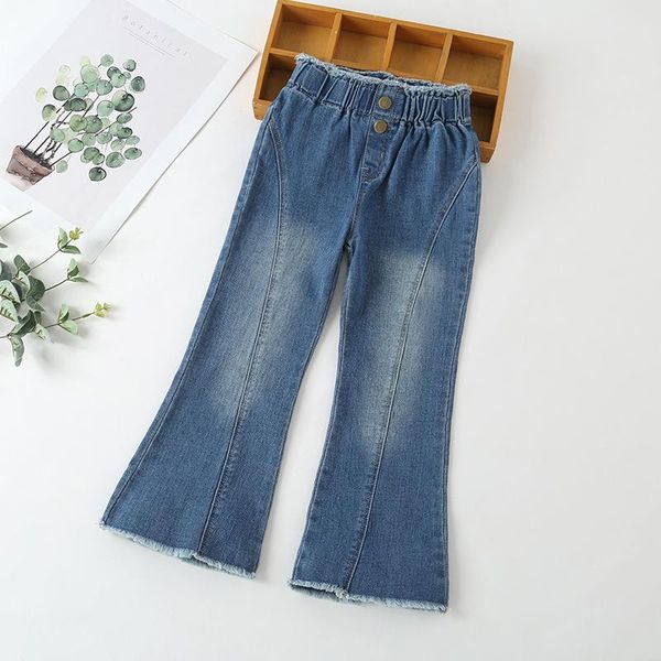 jeans girls 2021 kids elastic waist boot cut pants children fashion korean style denim trousers teens casual, Blue
jeans girls 2021 kids elastic waist boot cut pants children fashion korean style denim trousers teens casual, Blue