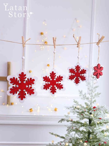 factory outlet party decoration christmas s wooden red and white snowflake pendant tree diy dress up
factory outlet party decoration christmas s wooden red and white snowflake pendant tree diy dress up