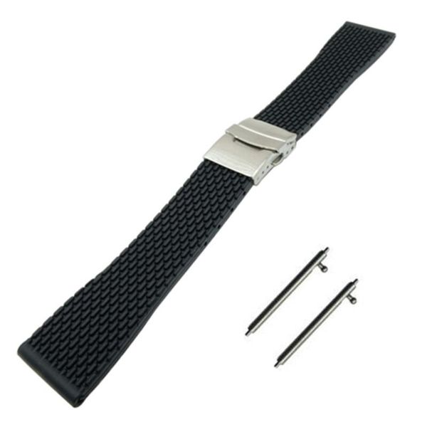 watch bands quick release silicone rubber band for certina victorinox steel safety buckle strap wrist bracelet 18 20 22 24mm, Black;brown
watch bands quick release silicone rubber band for certina victorinox steel safety buckle strap wrist bracelet 18 20 22 24mm, Black;brown