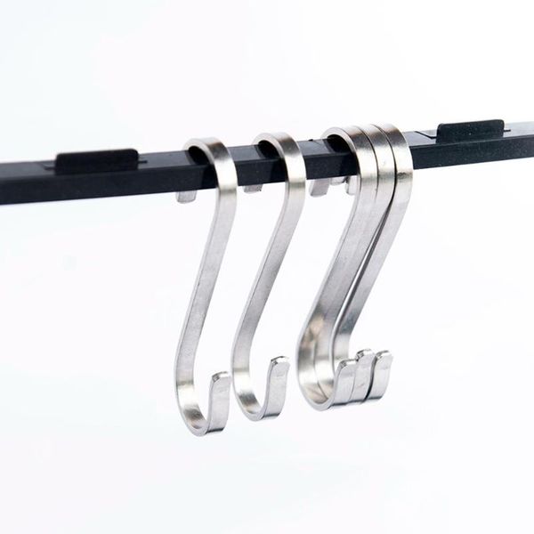 hangers & racks s shaped hooks stainless steel hanging heavy-duty for kitchen bedroom and office (10 pack)
hangers & racks s shaped hooks stainless steel hanging heavy-duty for kitchen bedroom and office (10 pack)
