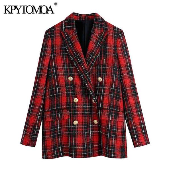 women fashion double breasted check blazer coat long sleeve pockets female outerwear chic veste femme 210420, White;black
women fashion double breasted check blazer coat long sleeve pockets female outerwear chic veste femme 210420, White;black