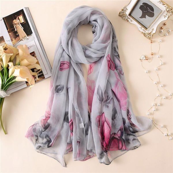 scarves 2021 women cicada wing chiffon scarf flower print wrinkled shawls office lady soft wraps female elegant echarpe 180x140cm, Blue;gray
scarves 2021 women cicada wing chiffon scarf flower print wrinkled shawls office lady soft wraps female elegant echarpe 180x140cm, Blue;gray