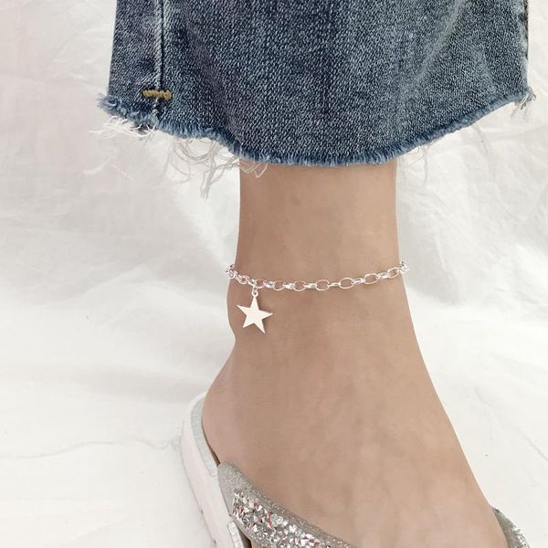 anklets women's anklet 925 sterling silver 2021 fashion wishing star big 0 word chain ladies for jewelry, Red;blue
anklets women's anklet 925 sterling silver 2021 fashion wishing star big 0 word chain ladies for jewelry, Red;blue