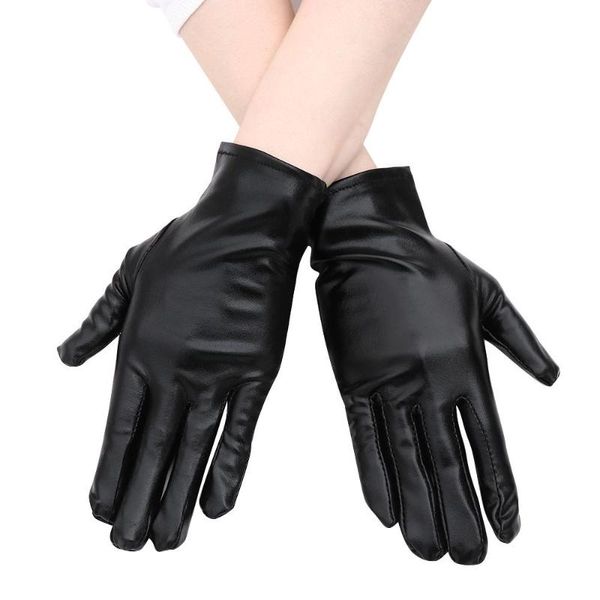 Five Fingers Gloves Men Women Hip-Hop Dance PU Mittens Cosplay Halloween Black Leather Dress Up, Blue;gray
Five Fingers Gloves Men Women Hip-Hop Dance PU Mittens Cosplay Halloween Black Leather Dress Up, Blue;gray
