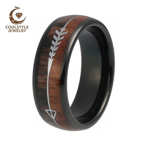 wedding rings 8mm black tungsten carbide mens womens bands with koa wood arrow inlay domed polished shiny comfort fit, Slivery;golden
wedding rings 8mm black tungsten carbide mens womens bands with koa wood arrow inlay domed polished shiny comfort fit, Slivery;golden