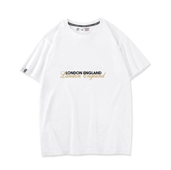 gold paris t-shirt street sport hip-hop men and women semi-summer short sleeve, White
gold paris t-shirt street sport hip-hop men and women semi-summer short sleeve, White