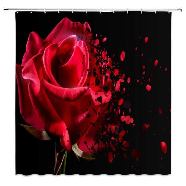 shower curtains red rose flower curtain creative evanescent roses floral decor black fabric bathroom curtains,waterproof polyester with
shower curtains red rose flower curtain creative evanescent roses floral decor black fabric bathroom curtains,waterproof polyester with