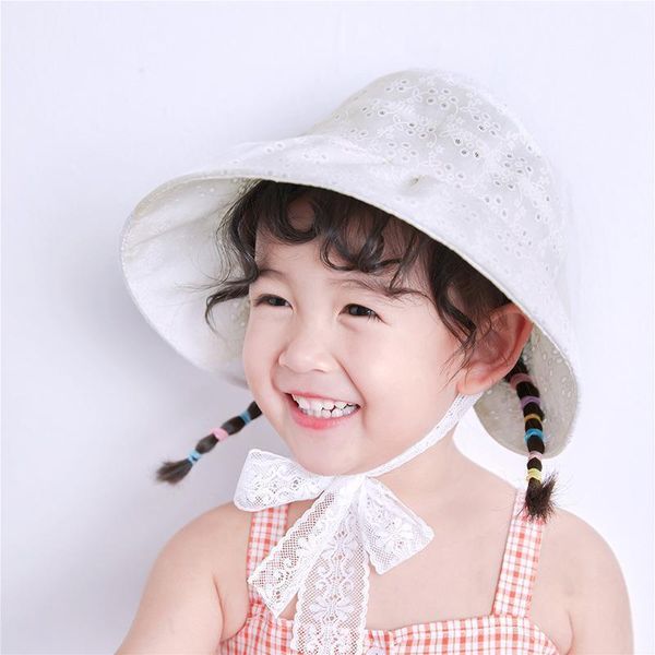 3-10 years old fresh and simple floral lace ribbon children's hollow big brim sun hat cute baby girl caps & hats11, Yellow
3-10 years old fresh and simple floral lace ribbon children's hollow big brim sun hat cute baby girl caps & hats11, Yellow