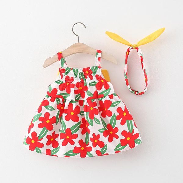 girl's dresses infant girls baby clothes summer beach suspenders princess dress for born clothing 1 year birthday, Red;yellow
girl's dresses infant girls baby clothes summer beach suspenders princess dress for born clothing 1 year birthday, Red;yellow