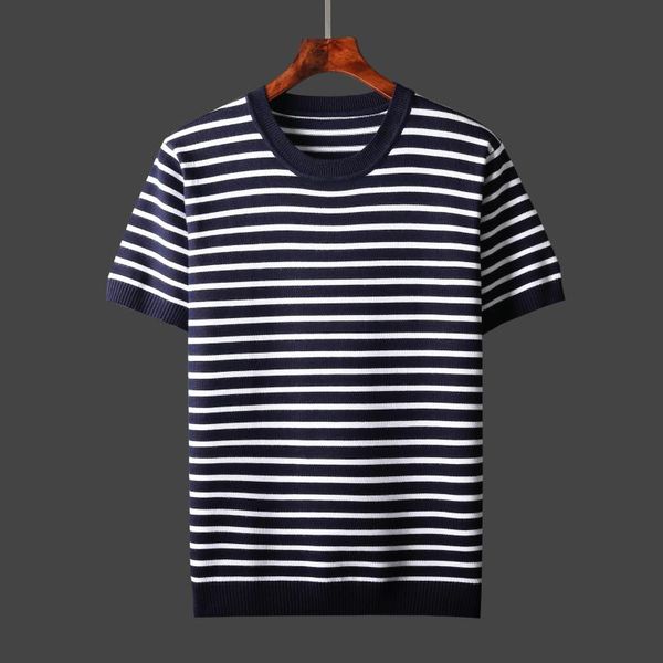 men's t-shirts summer men t-shirt knitted short sleeves sweater striped pullover t shirt slim tees plus size 8xl, White;black
men's t-shirts summer men t-shirt knitted short sleeves sweater striped pullover t shirt slim tees plus size 8xl, White;black