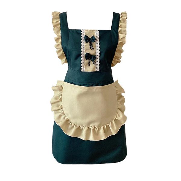 aprons korean fashion apron working family kitchen princess lace lovely japanese net red maid bib for women with bowknot and big pocket
aprons korean fashion apron working family kitchen princess lace lovely japanese net red maid bib for women with bowknot and big pocket