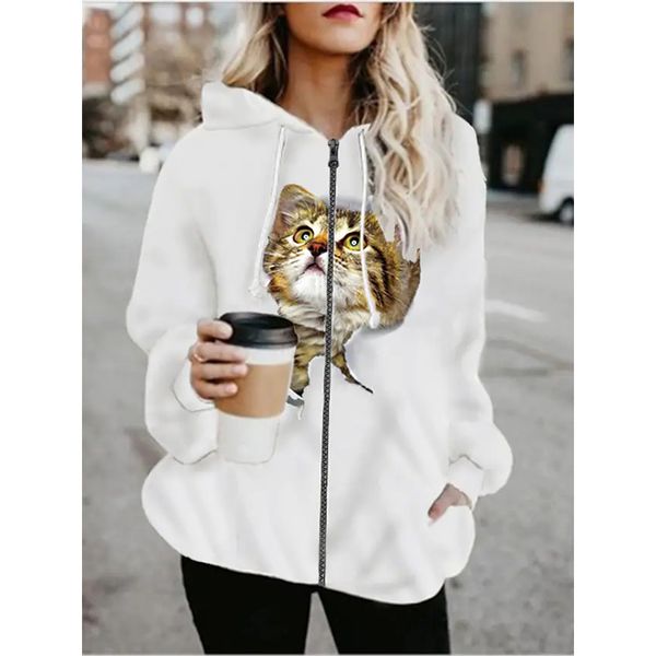 individuality 3d printing zipper hoodied& sweatshirts jacket sports fall & winter regular coat loose active streetwear long sleeve print goi, Black
individuality 3d printing zipper hoodied& sweatshirts jacket sports fall & winter regular coat loose active streetwear long sleeve print goi, Black
