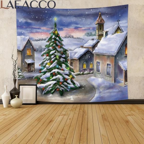 tapestries laeacco merry christmas tapestry snow scene tree printing wall hangings modern home living room dorm decor polyester
tapestries laeacco merry christmas tapestry snow scene tree printing wall hangings modern home living room dorm decor polyester