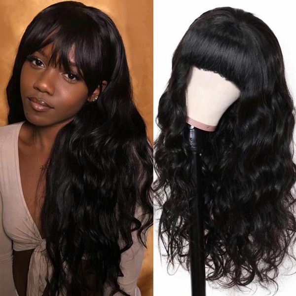 hair bulks machine made human body wave headband easy half with bangs peruvian natural full, Black
hair bulks machine made human body wave headband easy half with bangs peruvian natural full, Black