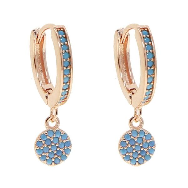 hoop & huggie arrived minimal delicate round dots charm earring pave turquoises stone rose gold color fashion women dangle jewelry, Golden;silver
hoop & huggie arrived minimal delicate round dots charm earring pave turquoises stone rose gold color fashion women dangle jewelry, Golden;silver